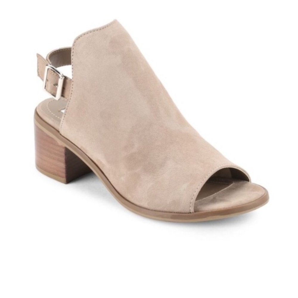 Steve Madden open toe booties